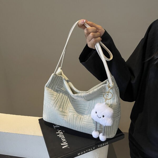 Women's Korean-style Fashion Striped Bag - Image 9