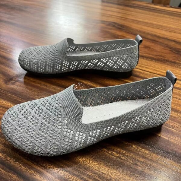 Slip-on Fly-kit Mesh Breathable Casual Women's Shoes - Image 6