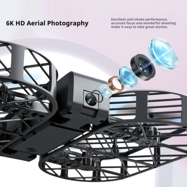 V38 Foldable UAV Mesh Fully Surrounded By Drone For Aerial Photography - Image 4