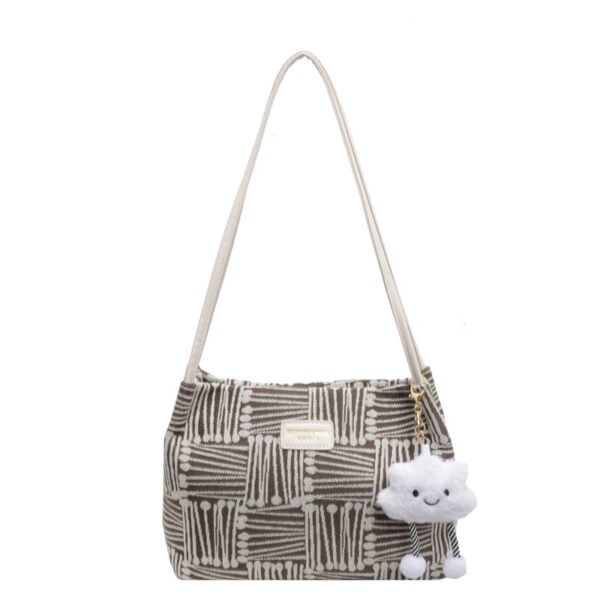 Women's Korean-style Fashion Striped Bag - Image 5