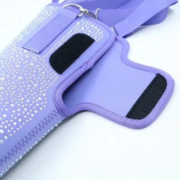 40 Oz Shiny Water Bottle Sets Handbag Adjustable Strap Pearlescent - Image 7