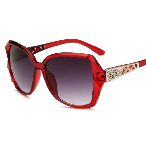 Women's Big Frame Sunglasses Women Retro Sunglasses - Image 5
