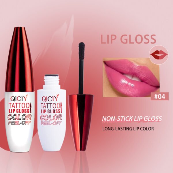Tear And Pull Easy To Color Nourishing Long-lasting Long lasting Lip Gloss - Image 6