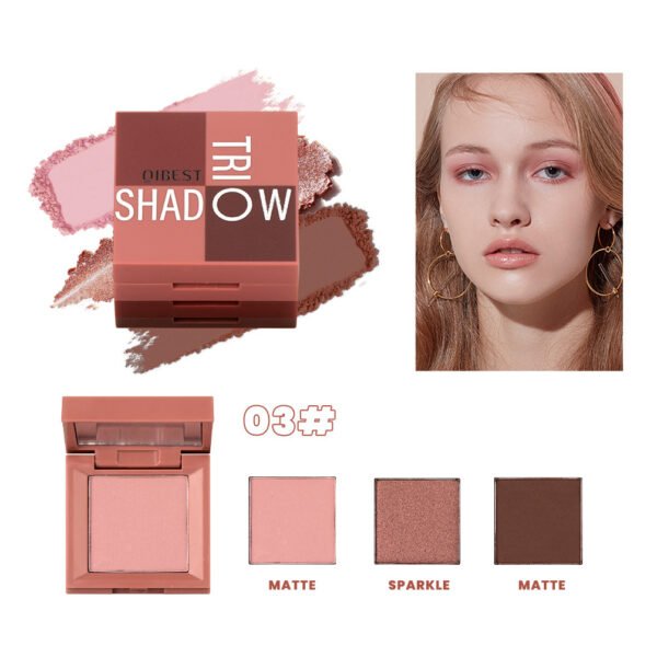 3-in-1 Mini Eyeshadow Palette Pearlescent Polarized - Image 3