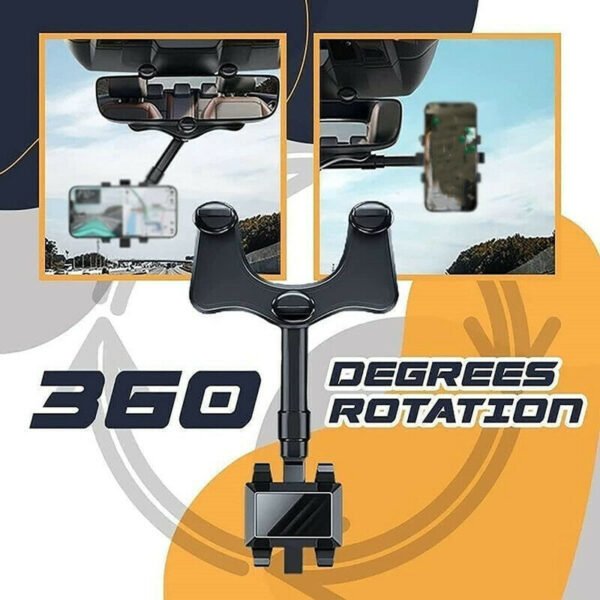 Car Rearview Mirror Swivel Navigation Bracket - Image 3
