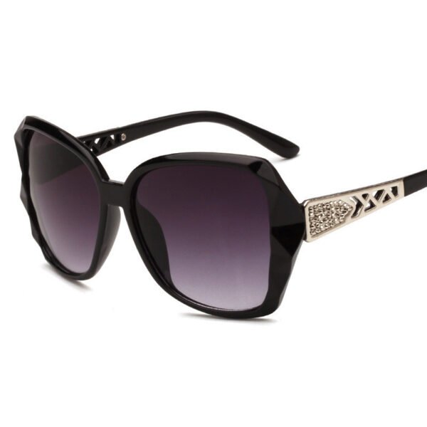 Women's Big Frame Sunglasses Women Retro Sunglasses - Image 9