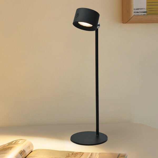 Magnetic Touchable LED USB Rechargeable Table Lamp 360 Rotate Cordless Remote Control Desk Lights Home Bedroom Wall Night Lamp - Image 2