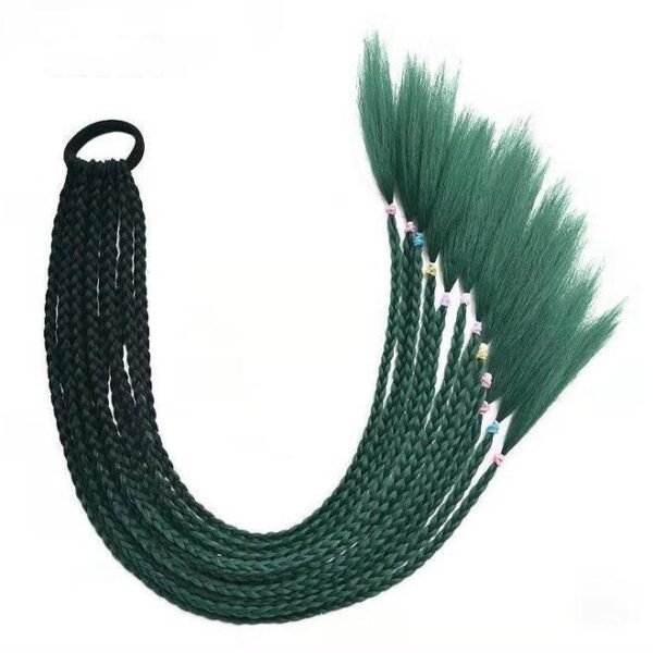 Color Twist Three-strand Braid Gradient Wig - Image 4