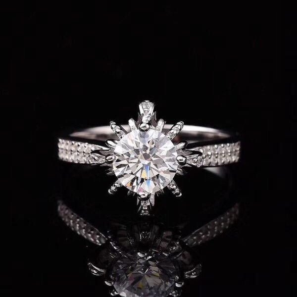Moissanite Wishing Fountain Ring - Image 2