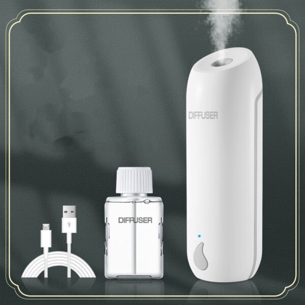 50ml Aromatherapy Machine Timed Automatic Spraying Fragrance Household Perfume Machine Toilet Deodorizing Air Purifying Diffuser - Image 9