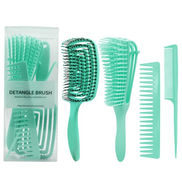 Eight-claw Comb Multifunctional Comb Set Hollow Hairdressing Styling - Image 3