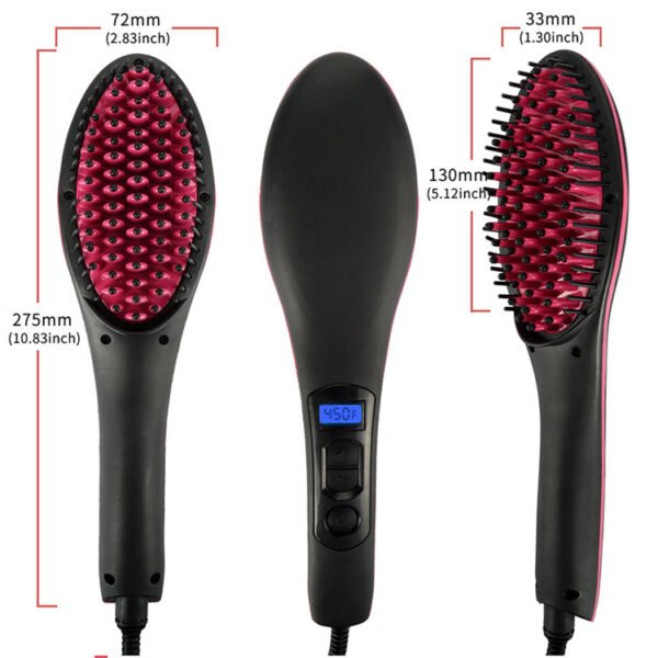 Imply Straight Electric Straight Hair Comb Magic Smooth Hair Comb Negative Ion Comb - Image 4
