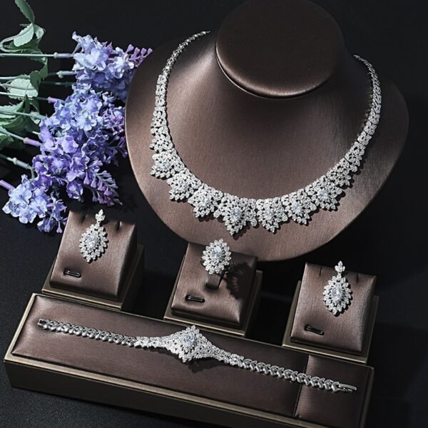 Necklace Women's Jewelry Suit Bridal Wedding Banquet Necklace High-end Accessories - Image 4