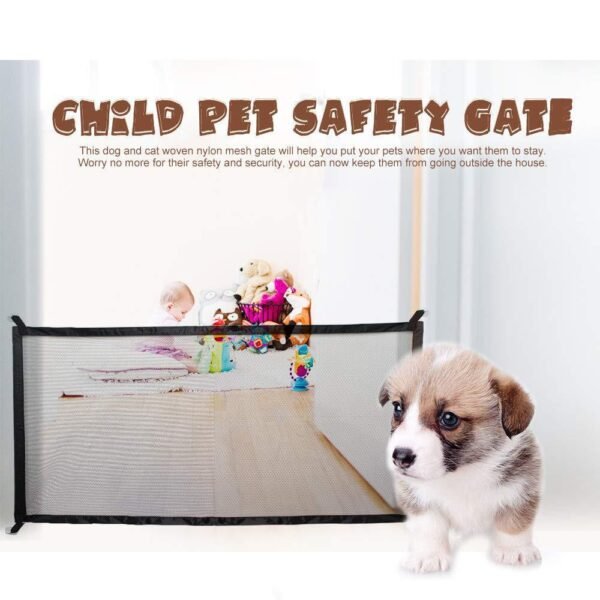 Dog Isolation Portable Folding Protective Net Safety Protection Dog Playpen Pet Isolation Network - Image 6