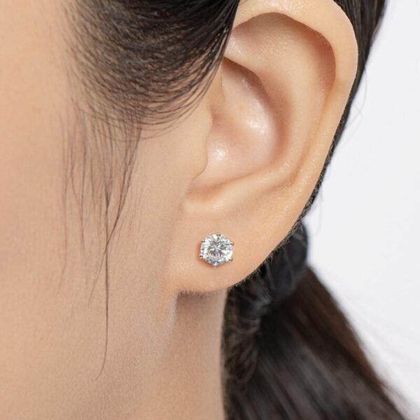 Moissanite Earrings - Image 5