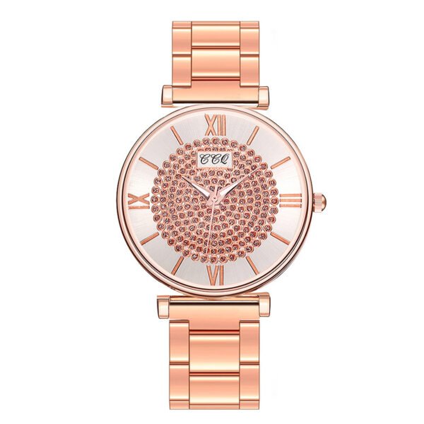 Net red new alloy steel belt ladies watch - Image 2