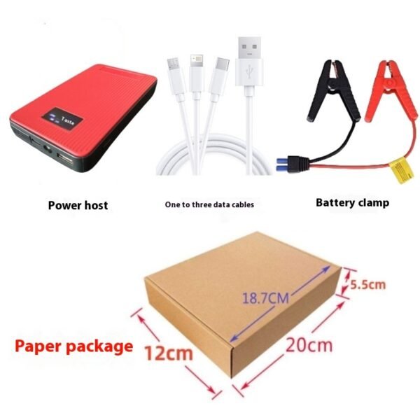 Automobile Emergency Start Power Source 12V Multi-function Vehicle-mounted Electrical Appliance - Image 8