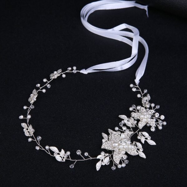 Gold And Silver Rhinestone Alloy Handmade Headdress - Image 2