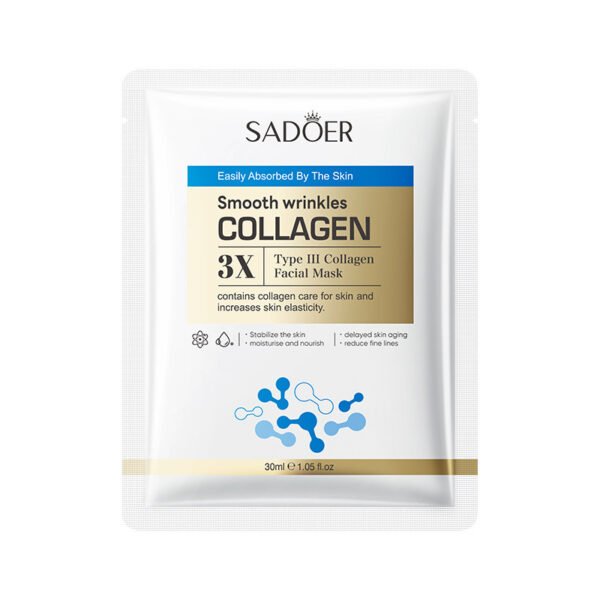 Triple Collagen Firming Moisturizing Skin Rejuvenation Mask - Image 2