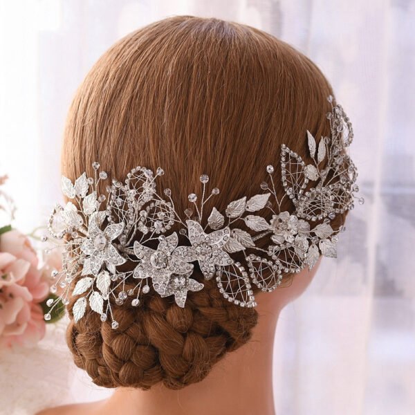 Handmade environmentally friendly alloy hair accessories - Image 2