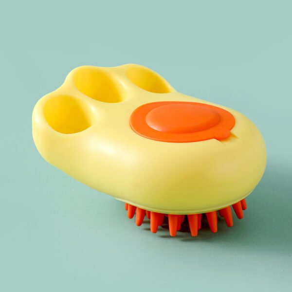 Durable Cat Paw Bath Brush Fine Foaming Labor-saving Cartoon Shape Pet Dog Cat Pet Hair Grooming Brush Reusable Dog Hair Comb Pet Products - Image 6