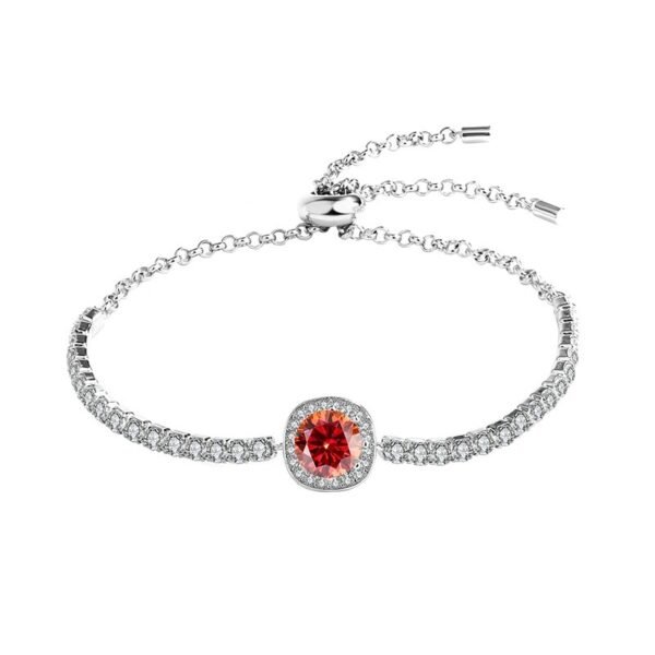 S925 Silver Moissanite Galaxy Bracelet - Image 6