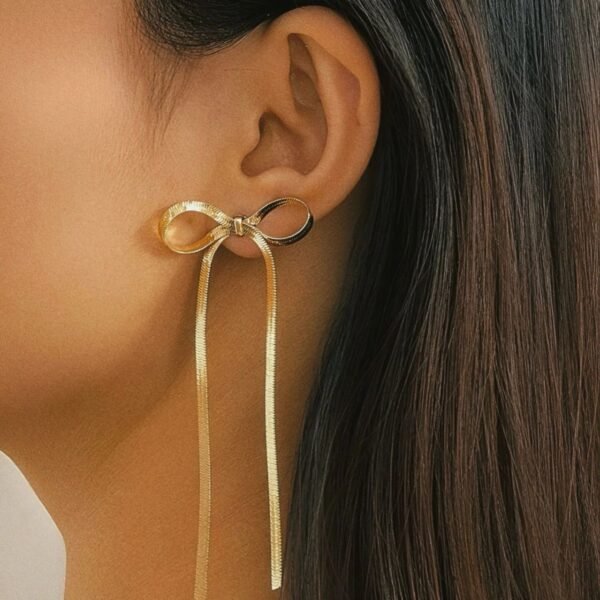 Electroplating Real Gold Simple Women's Earrings