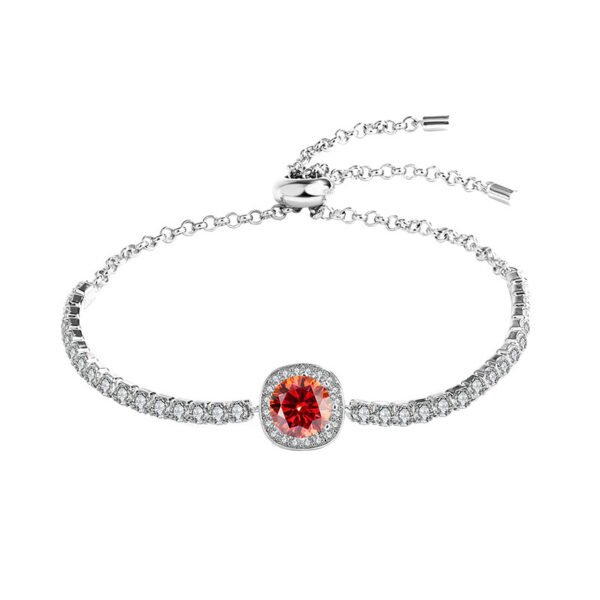 S925 Silver Moissanite Galaxy Bracelet - Image 9