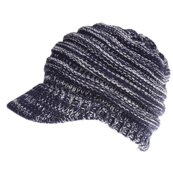 Women Ponytail Beanies Autumn Winter Hats Female Soft Knitting Caps Warm Ladies Skullies - Image 9