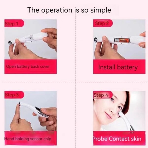 Home Electric Eye Massage Beauty Instrument Exquisite Eye Skin De-Bagging De-Watering Reduce Fine Lines Care Instrument - Image 5