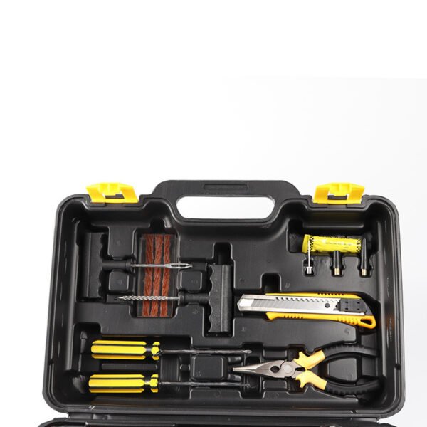 Multifunctional Tire Electric Car Tire Repair kit Tool Box - Image 3