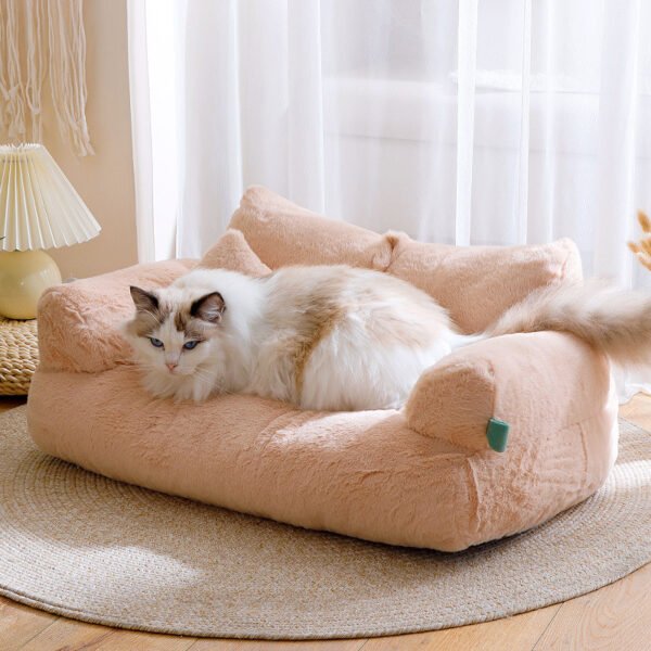 Winter Cat Nest Warm Sofa Plush - Image 6