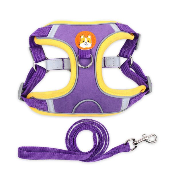 Dog Harness Cat Harness Reflective Dogs Leashs Soft Mesh Chest Strap - Image 3