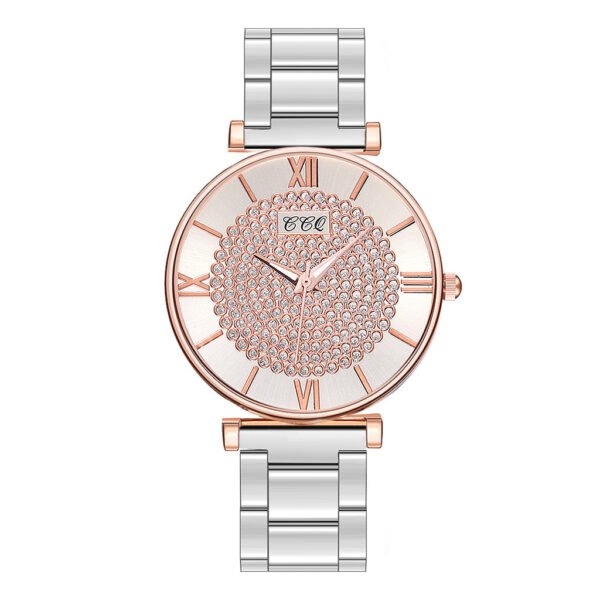 Net red new alloy steel belt ladies watch - Image 4