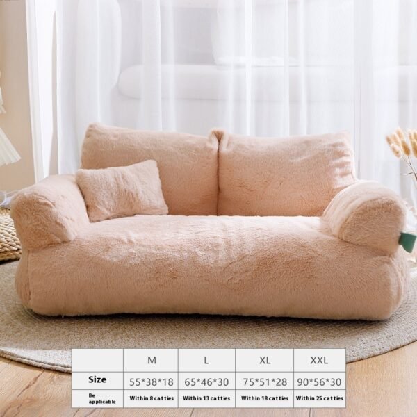 Winter Cat Nest Warm Sofa Plush - Image 3