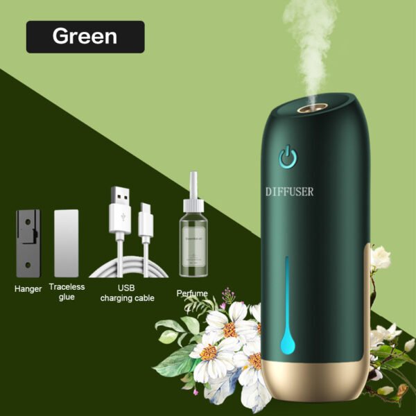 50ml Aromatherapy Machine Timed Automatic Spraying Fragrance Household Perfume Machine Toilet Deodorizing Air Purifying Diffuser - Image 6
