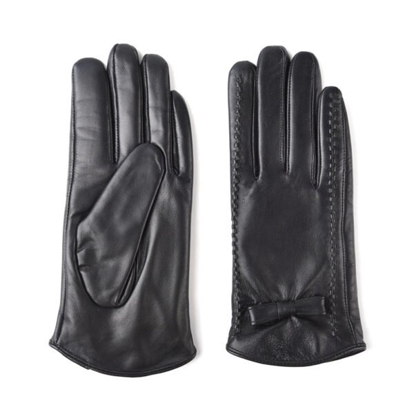 Winter Women's Warm Leather Gloves - Image 3
