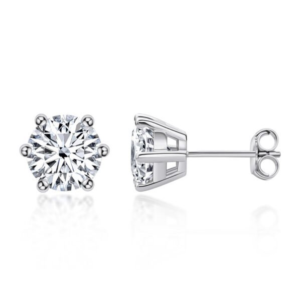 Moissanite Earrings - Image 2