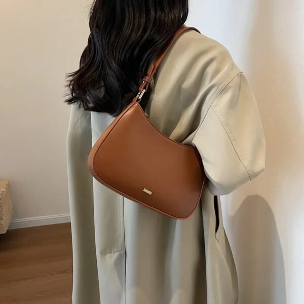 Red Underarm Shoulder Bags For Women 2024 New Texture Leather Crossbody Bag Luxury Designer Wedding Bride Handbags Sling Bag - Image 9