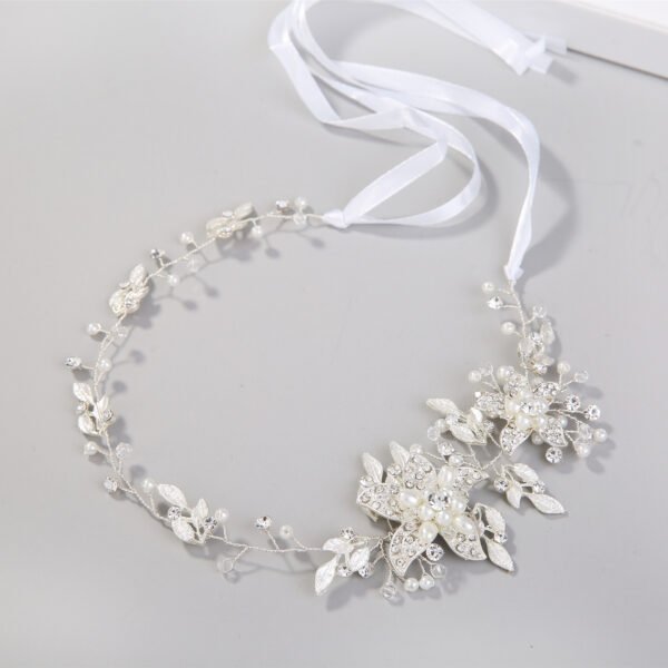 Gold And Silver Rhinestone Alloy Handmade Headdress - Image 3