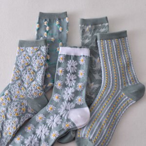 All-matching Autumn And Winter New Relief Women's Stockings
