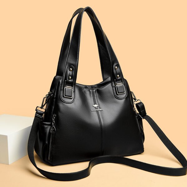 New Women's Shoulder Bag Fashion Elegant Crossbody Bag Vintage Shoulder Tote Bag Designer Ladies Large Capacity Purse Bags - Image 3