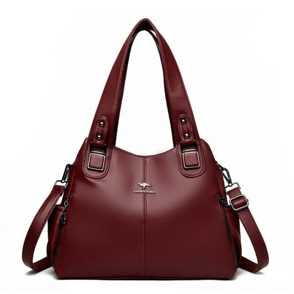 New Women's Shoulder Bag Fashion Elegant Crossbody Bag Vintage Shoulder Tote Bag Designer Ladies Large Capacity Purse Bags - Image 6