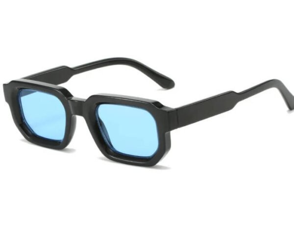 Retro Square Thick Small Frame Fashion Sunglasses For Women - Image 7