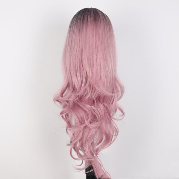 The New Rose Net Wig Is Thin And Straight With Long Curls - Image 3
