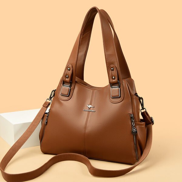 New Women's Shoulder Bag Fashion Elegant Crossbody Bag Vintage Shoulder Tote Bag Designer Ladies Large Capacity Purse Bags - Image 8