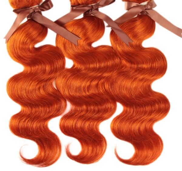 Real Hair Curtain Block Orange Europe And America - Image 3