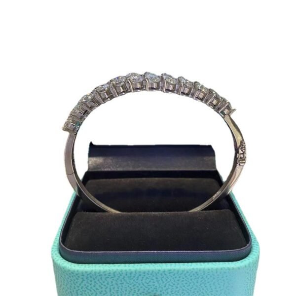 D Color Moissanite Full Diamond Bracelet Four-claw Round Diamond - Image 3