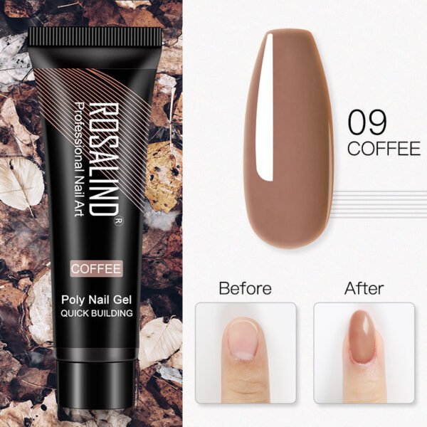 ROSALIND Manicure Extended Glue 15ml Crystal UV - Image 9
