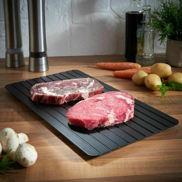 Fast Defrost Tray Fast Thaw Frozen Food Meat Fruit Quick Defrosting Plate Board Defrost Tray Thaw Master Kitchen Gadgets - Image 3